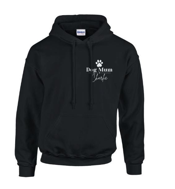 Dog Mum Gift | Personalised Dog Mum Hoodie | Custom Breed Name, Dog Lover Gift