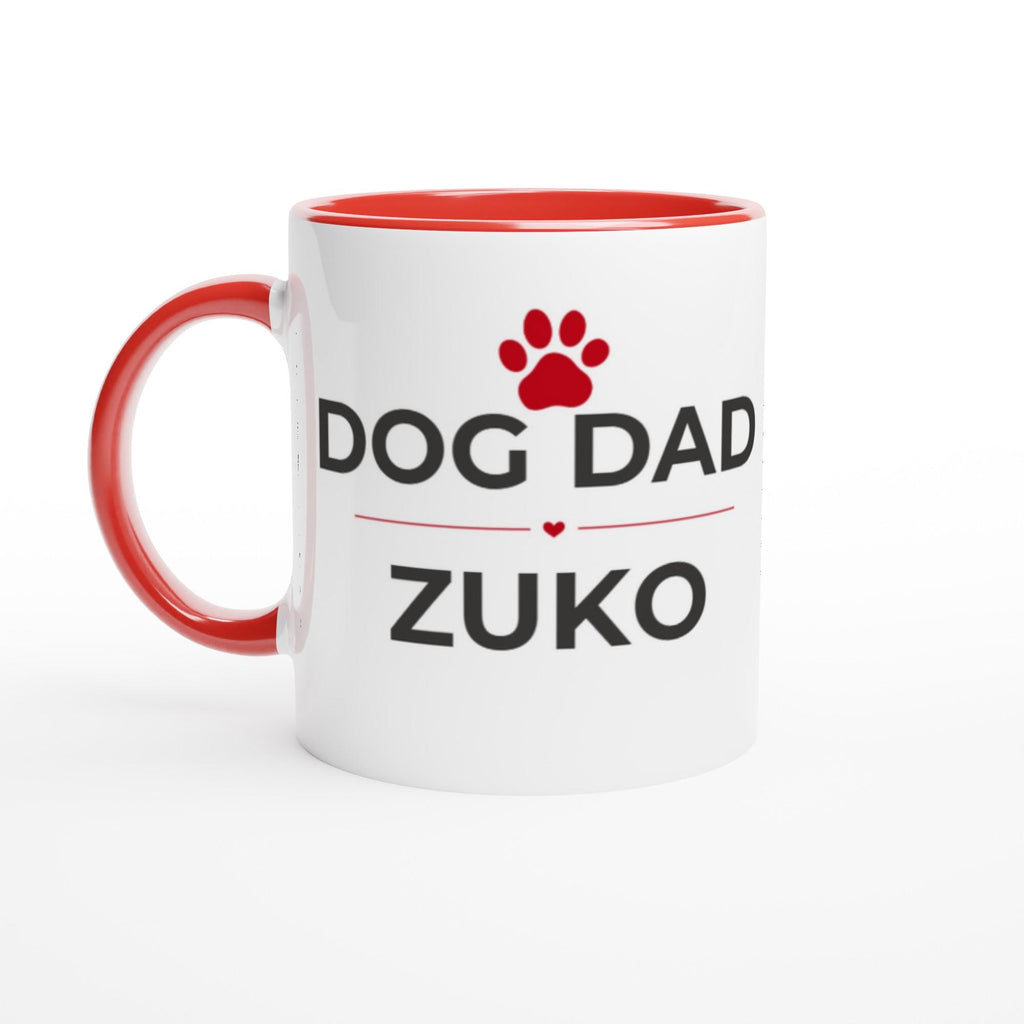 Dog Dad Gift | Personalised Dog Dad Ceramic Mug| Dog Dad Coffee Mug