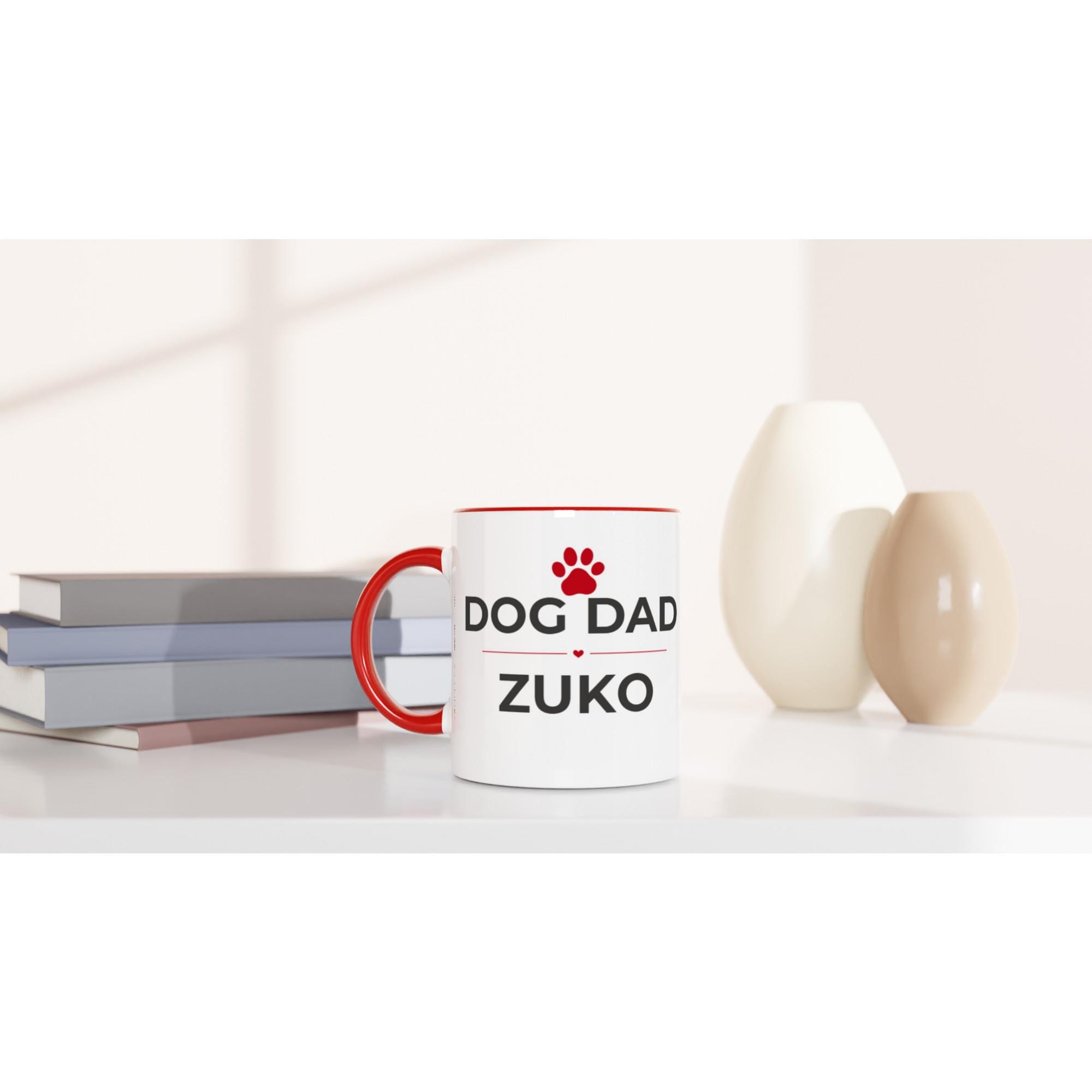 Dog Dad Gift | Personalised Dog Dad Ceramic Mug| Dog Dad Coffee Mug