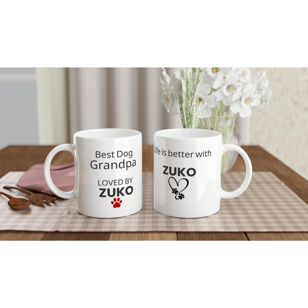 Dog Grandpa Gift | Personalised Dog Grandpa Mug