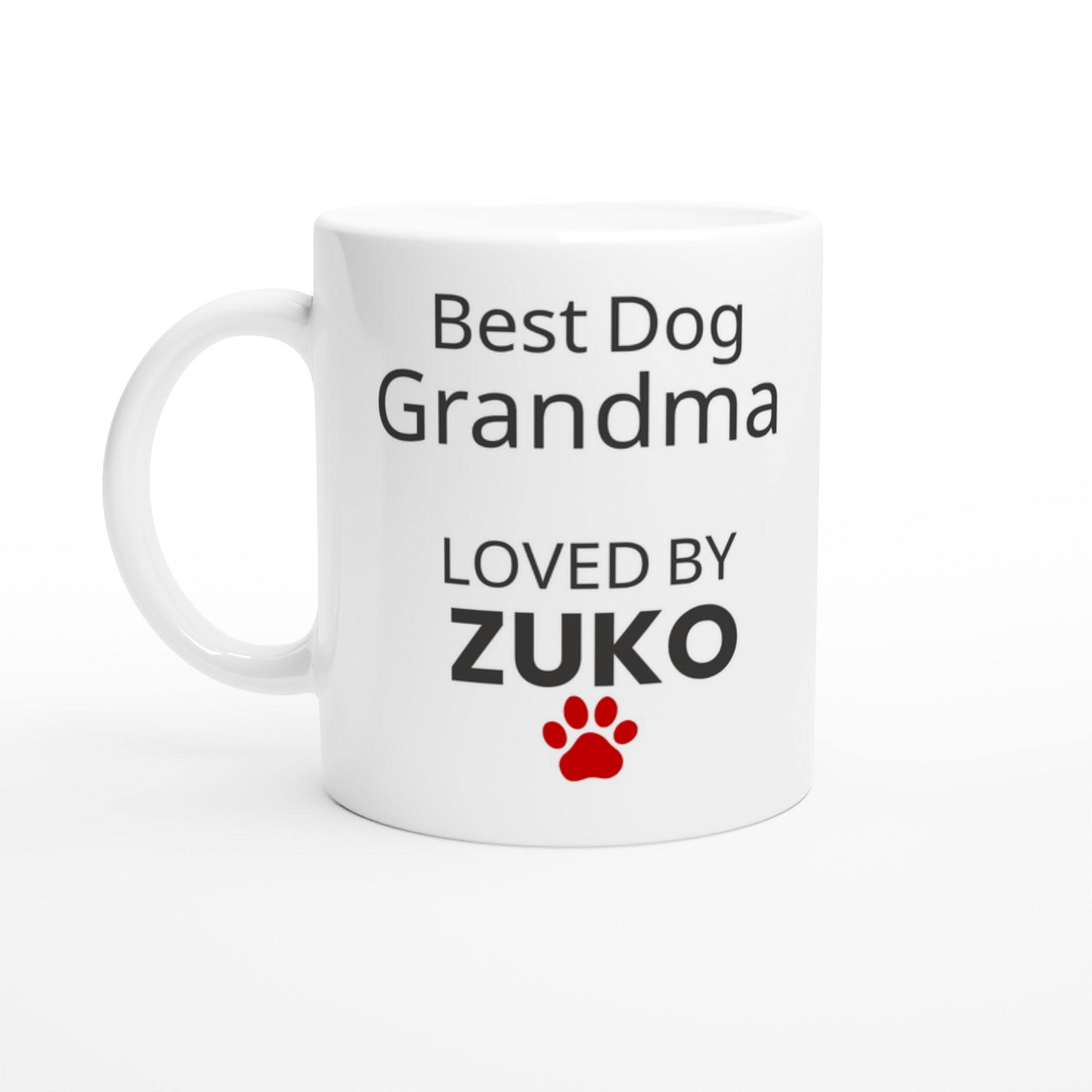 Dog Grandma Gift | Personalised Dog Grandma Ceramic Mug| Dog Mum Coffee Mug