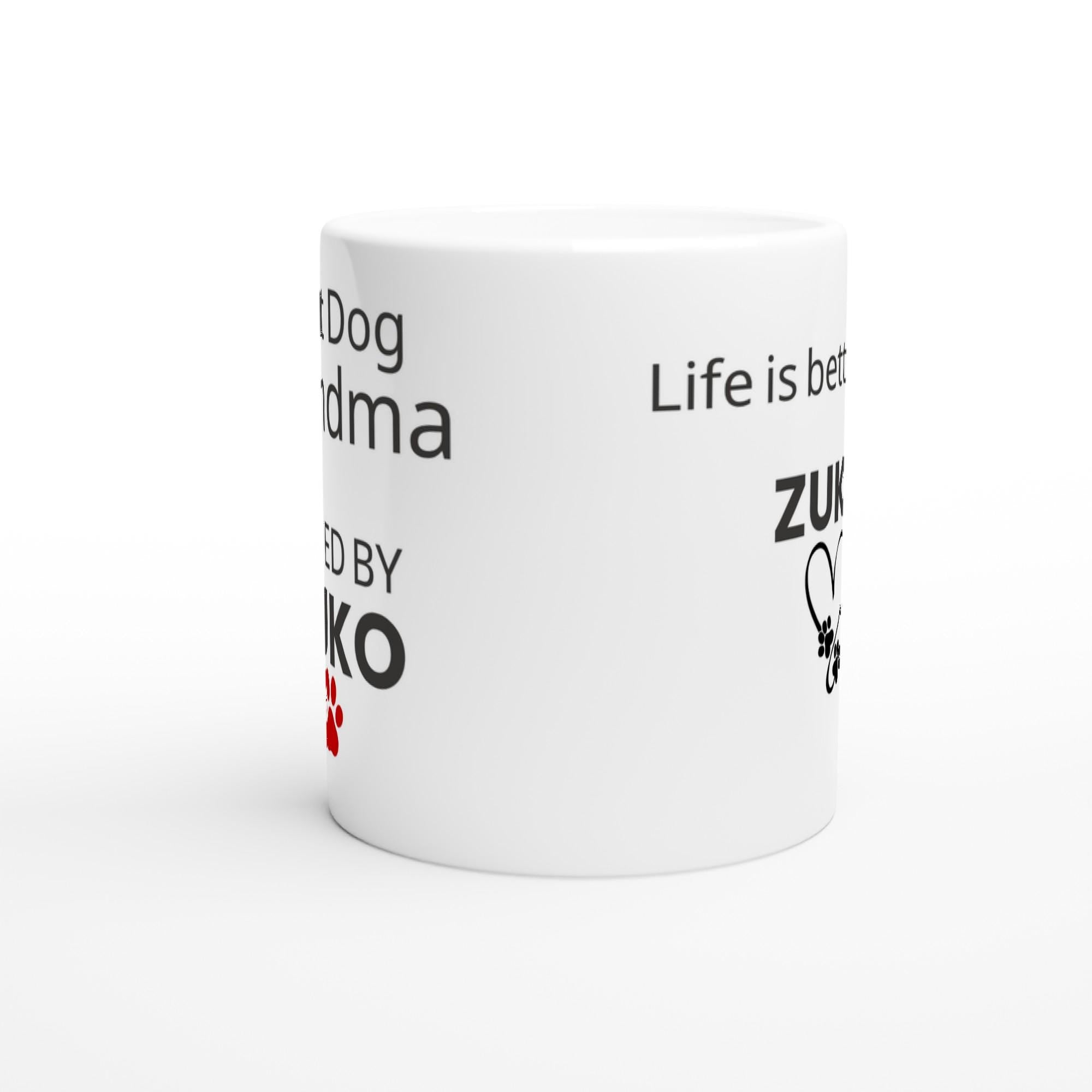 Dog Grandma Gift | Personalised Dog Grandma Ceramic Mug| Dog Mum Coffee Mug