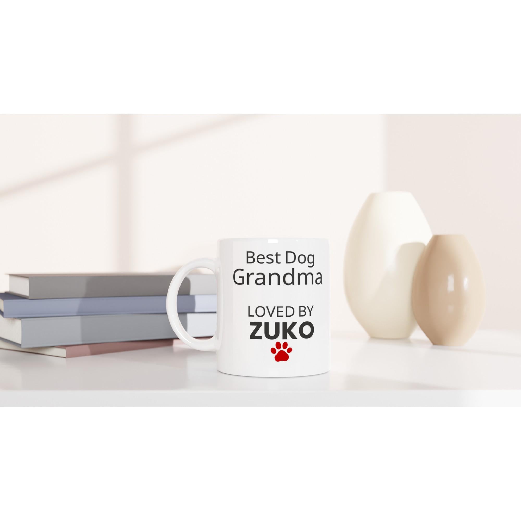 Dog Grandma Gift | Personalised Dog Grandma Ceramic Mug| Dog Mum Coffee Mug