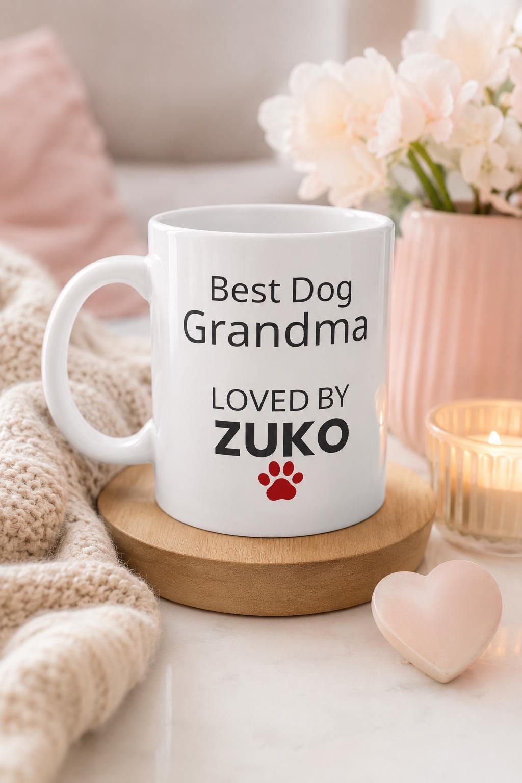 Dog Grandma Gift | Personalised Dog Grandma Ceramic Mug| Dog Mum Coffee Mug