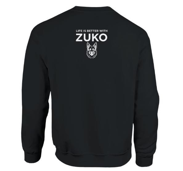 Dog Mum Gift | Personalised Dog Mum Crewneck Sweatshirt | Custom Dog Breed Name Gift