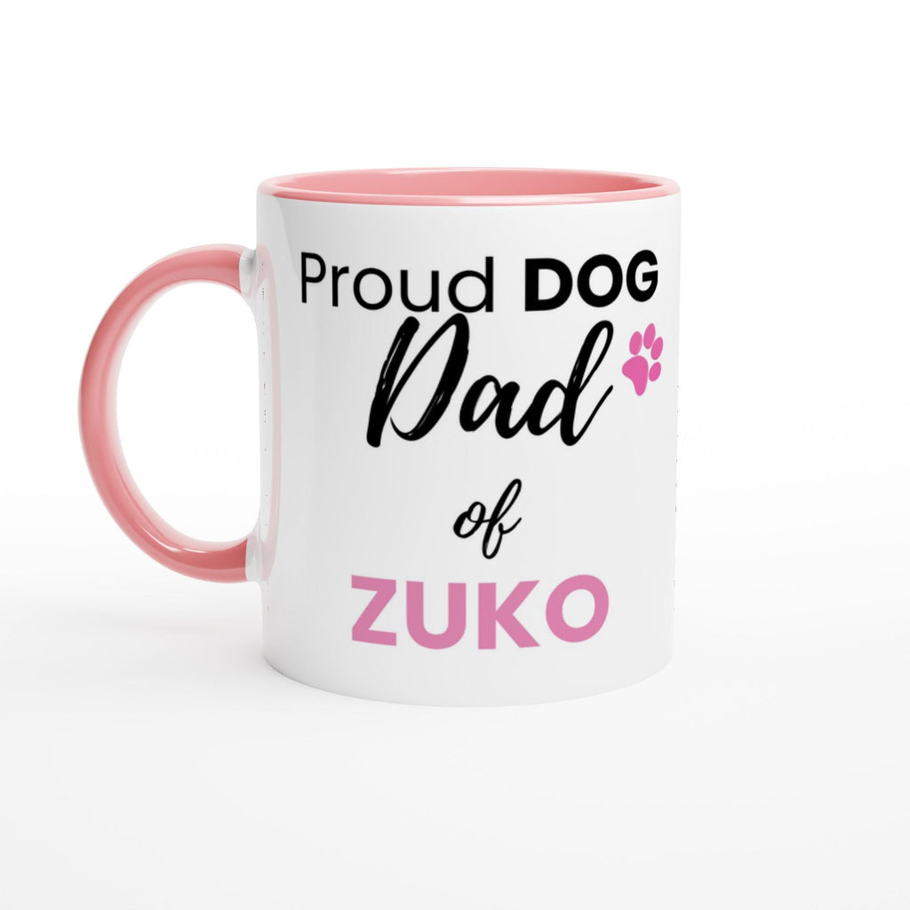 Dog Dad Gift | Personalised Dog Dad Ceramic Mug| Proud Dog Dad |Dog Dad Coffee Mug