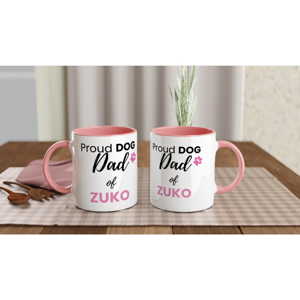 Dog Dad Gift | Personalised Dog Dad Ceramic Mug| Proud Dog Dad |Dog Dad Coffee Mug