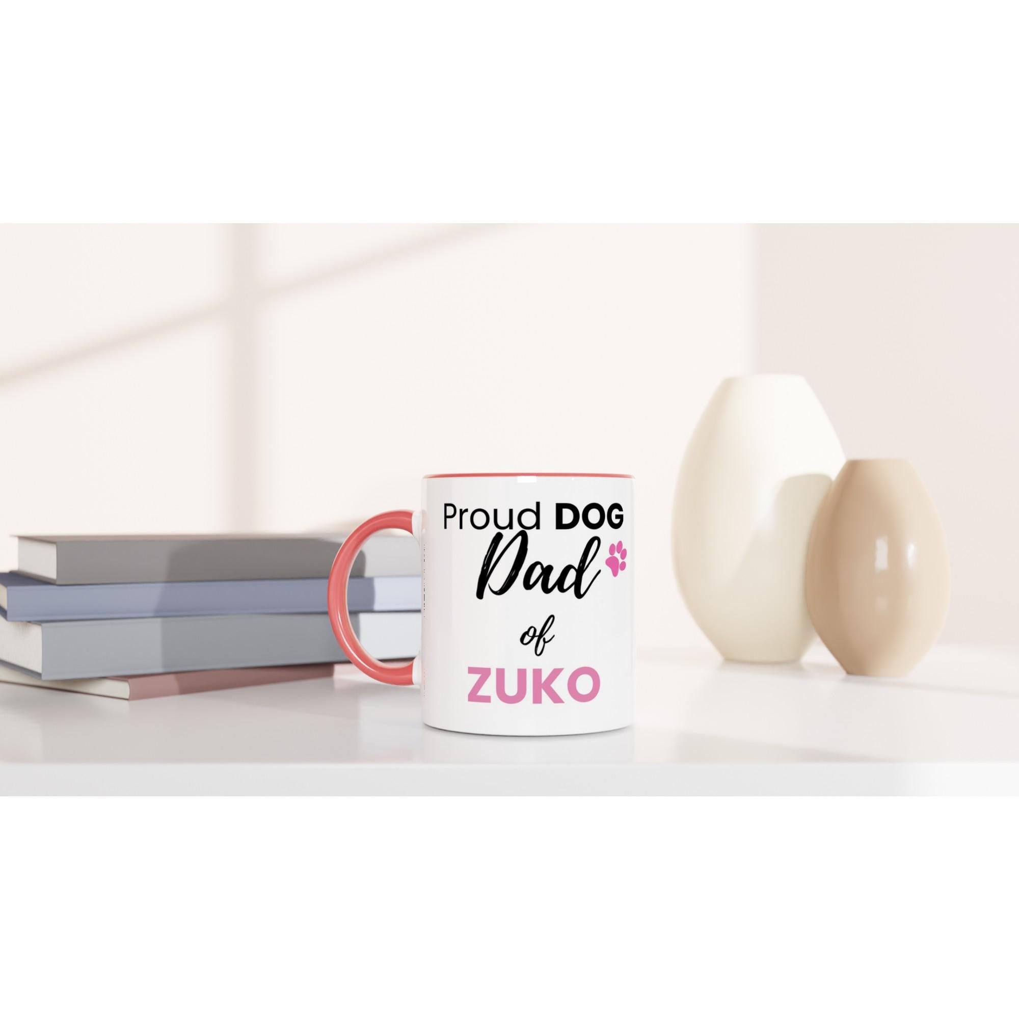 Dog Dad Gift | Personalised Dog Dad Ceramic Mug| Proud Dog Dad |Dog Dad Coffee Mug