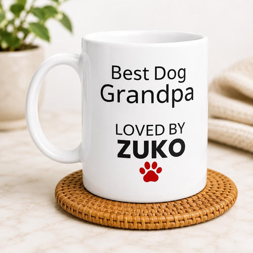 Dog Grandpa Gift | Personalised Dog Grandpa Mug