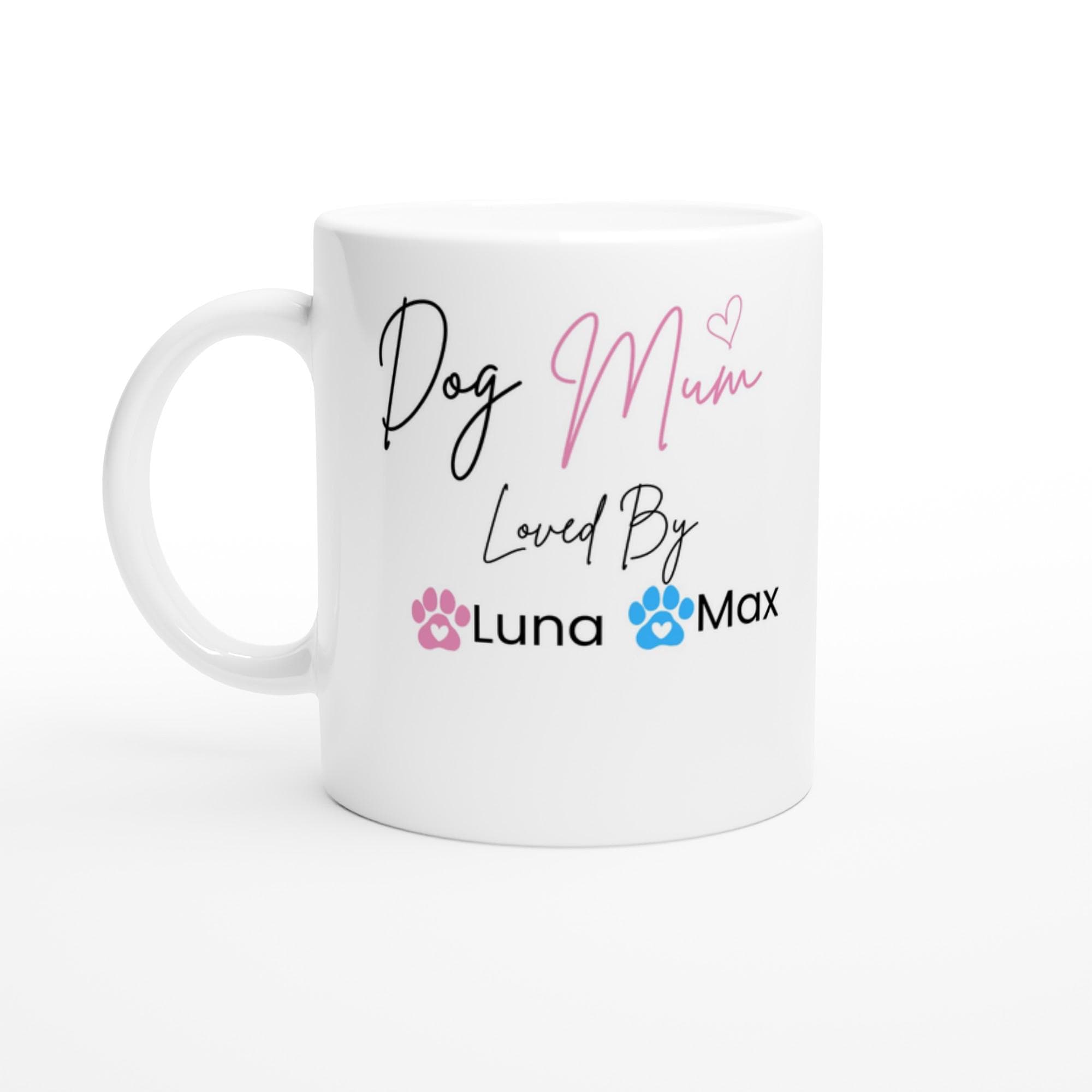 Personalised Dog Mum Ceramic Mug