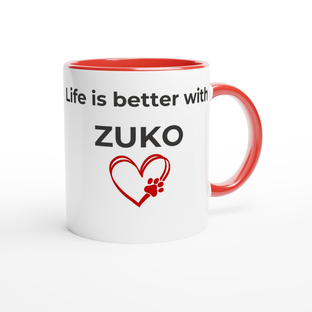 Dog Mum Gift | Personalised Dog Mum Mug | Custom Dog Name Coffee Mug | PawVibe