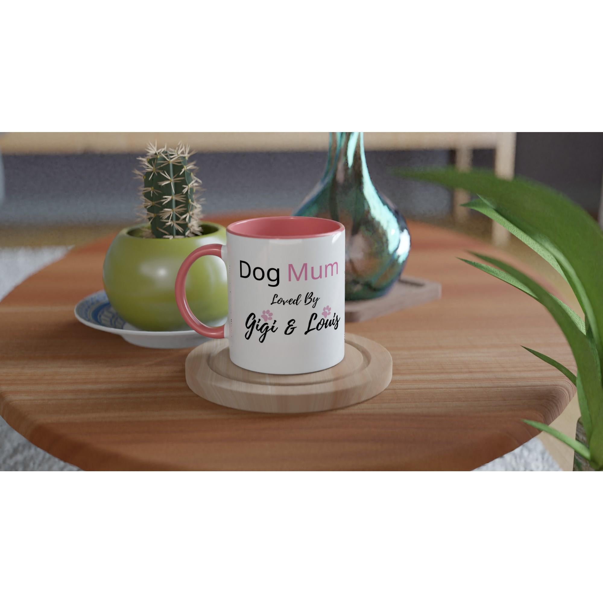 Dog Mum Gift | Personalised Dog Mum Mug | Life is better with your dog | PawVibe