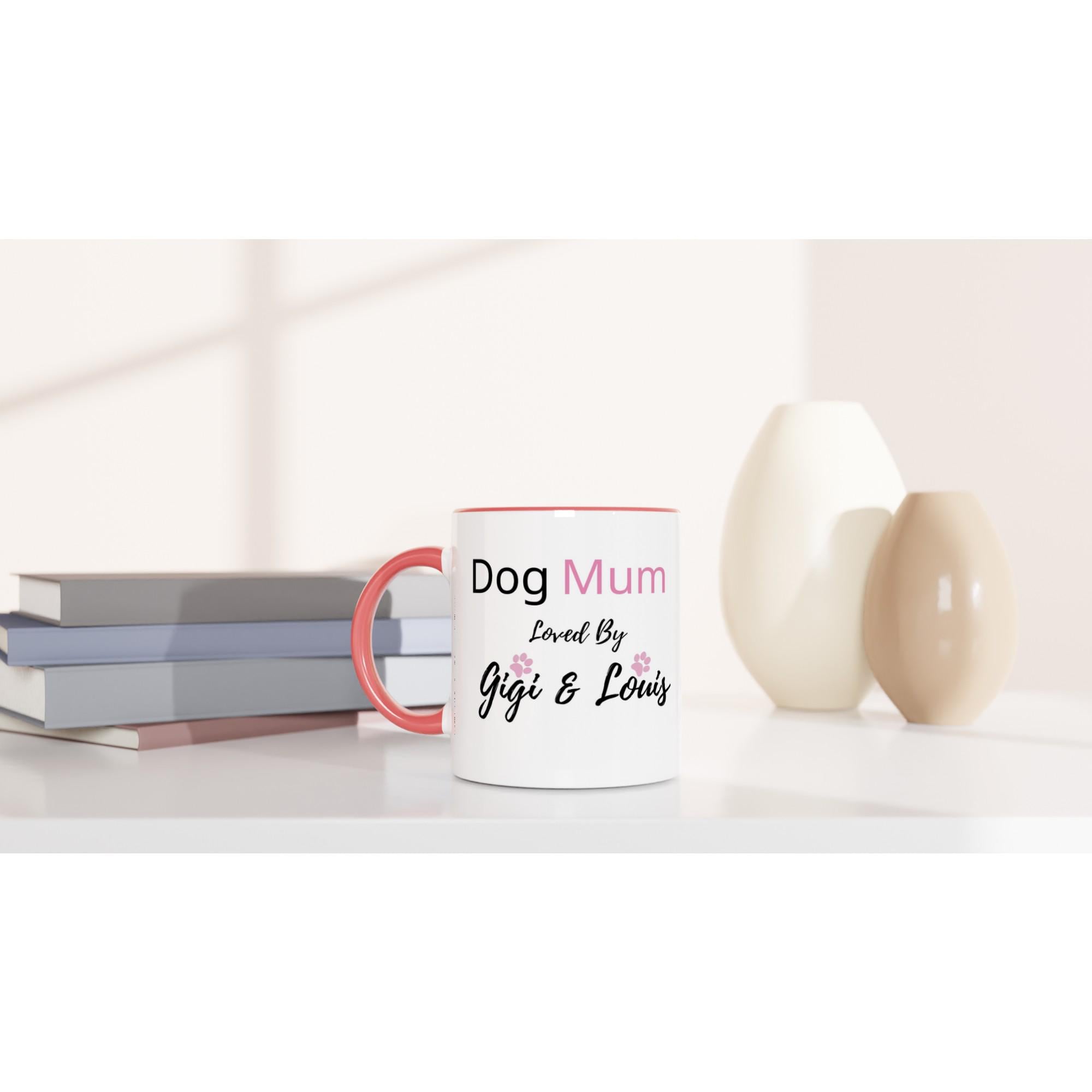 Dog Mum Gift | Personalised Dog Mum Mug | Life is better with your dog | PawVibe