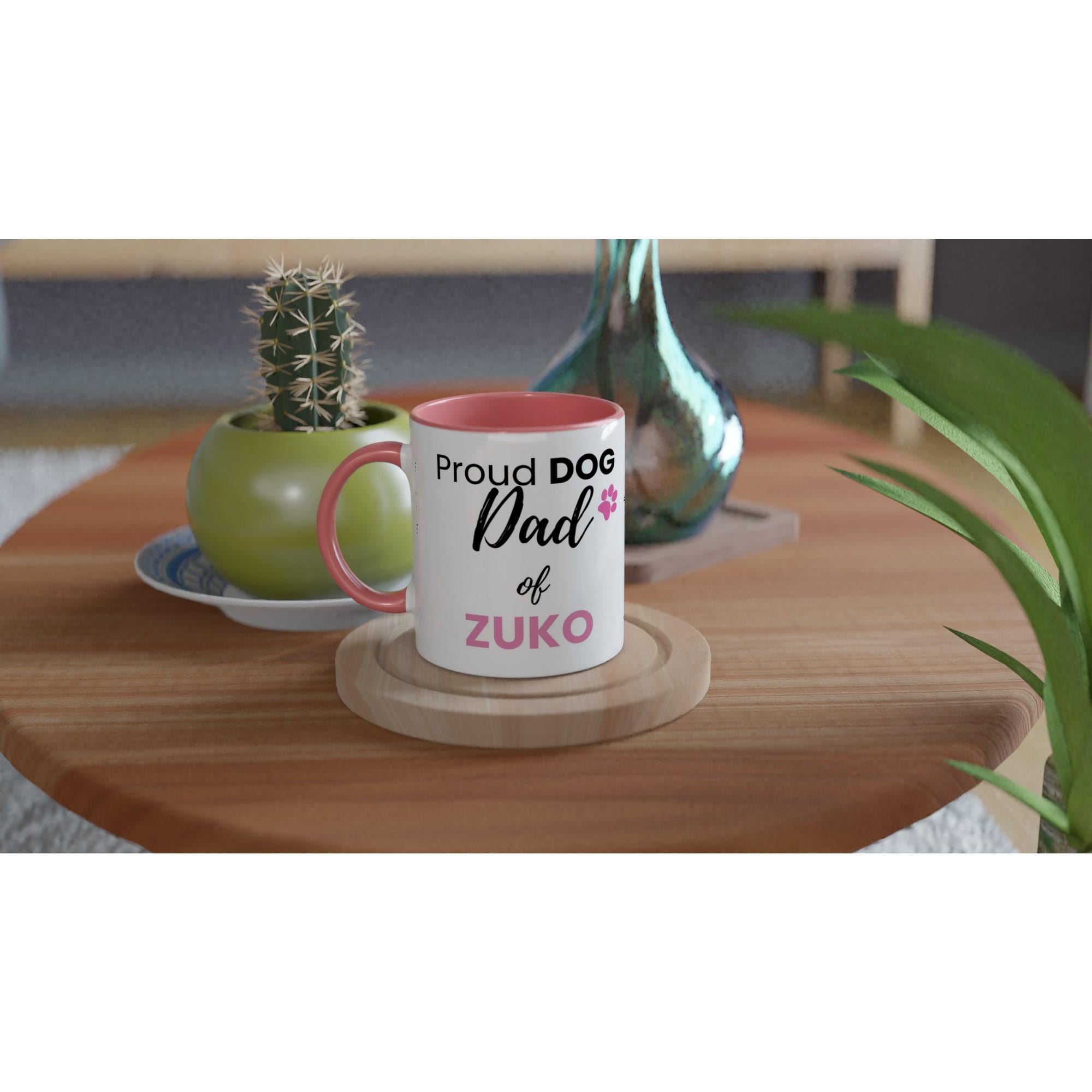 Dog Dad Gift | Personalised Dog Dad Ceramic Mug| Proud Dog Dad |Dog Dad Coffee Mug