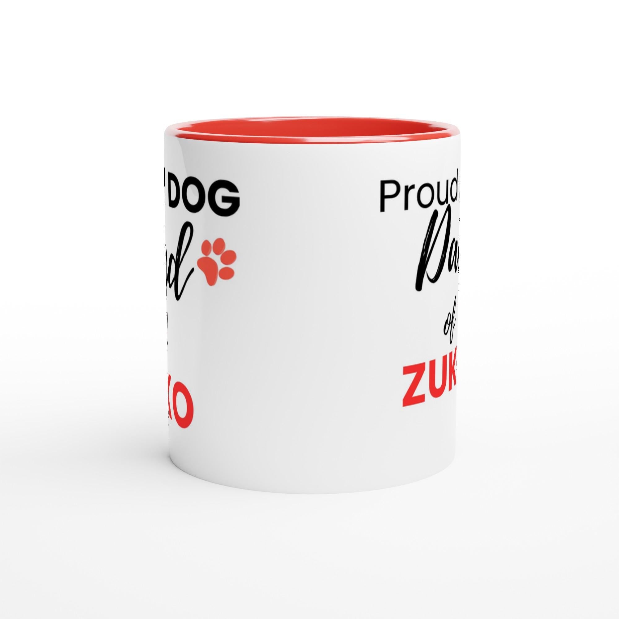 Dog Dad Gift | Personalised Dog Dad Ceramic Mug| Dog Dad Coffee Mug | Proud dog dad